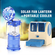 Buy Solar Fan Lantern Portable Cooler Online At Best Price In