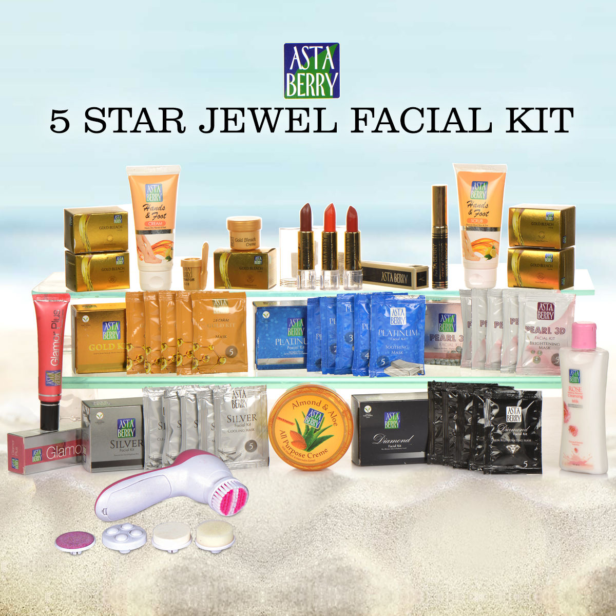 Buy Astaberry 5 Star Jewel Facial Kit Online at Best Price in India on